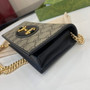 Gucci Horsebit 1955 wallet on chain, 621892 in GG black Supreme - Default Title - View 6