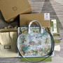 Gucci 687827 Tiger Medium tote bag light blue - Default Title - View 3