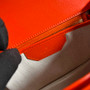 Gucci 675797 Bamboo1947 small top handle bag Orange Leather