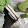 Gucci ‎�?56117 GG Marmont zip around wallet Beige leather
