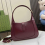 Gucci Jackie small shoulder bag in wine red leather 782849 - Default Title - View 3