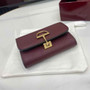 Gucci Softbit card case 828148 in Rosso Ancora red leather - Default Title - View 4