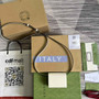 adidas x Gucci card case with Horsebit 702248 Off-white and black leather - Default Title - View 3