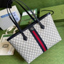 Gucci Ophidia large tote bag 631685 Blue GG Supreme - Default Title - View 6