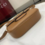 Gucci Horsebit 1955 Soft mini shoulder bag 815205 in brown leather