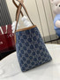 Gucci Totissima small reversible tote, 820496 in dark blue denim