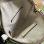 Gucci 671682 Ophidia mini bag white leather
