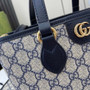 Gucci Ophidia mini tote bag 811716 in blue leather