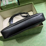 Gucci Blondie small tote bag in Black lamé leather 751518 - Default Title - View 3