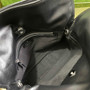 Gucci Blondie small tote bag in Black lamé leather 751518