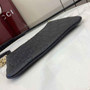 Gucci GG Emblem super mini bag 815278 in black leather