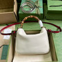 Gucci 746251 Diana small shoulder bag in beige leather - Default Title - View 1