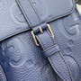 Gucci Jumbo GG small messenger bag 760235 in blue leather - Default Title - View 5