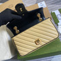 Gucci GG 443497 Marmont small shoulder handbag blue - Default Title - View 7
