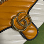 Gucci GG 443497 Marmont small shoulder handbag yellow
