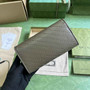 Gucci Blondie continental wallet 760302 in dark green leather