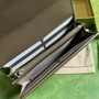 Gucci Blondie continental wallet 760302 in dark green leather