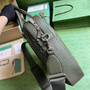 Gucci Jumbo GG Briefcase ‎658573 In Green Leather - Default Title - View 5
