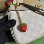 Gucci 735132 Ophidia small handbag Beigei leather
