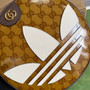 adidas x Gucci �?02640 Ophidia small shoulder bag Beige and brown
