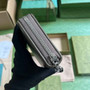 Gucci Blondie zip-around wallet 760312 in dark green leather