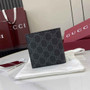 Gucci GG Emblem bi-fold wallet, 821206 in black fabric - Default Title - View 3