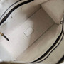 Gucci ‎Mini canvas top handle bag 715771 White leather