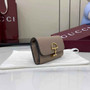 Gucci Softbit card case 828148 in Taupe leather - Default Title - View 2