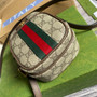 Gucci 671682 Ophidia mini bag Brown leather