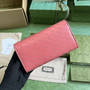 Gucci Blondie continental wallet 760302 in Pink leather - Default Title - View 2