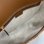 Gucci Blondie small top handle bag in beige GG canvas 815714