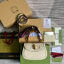Gucci 675797 Bamboo 1947 small jumbo GG bag beige