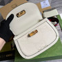 Gucci 675797 Bamboo 1947 small jumbo GG bag beige