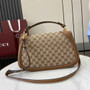 Gucci Blondie medium top handle bag 815716 in beige GG canvas - Default Title - View 3