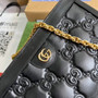 Gucci ‎‎702200 GG Matelassé leather small black - Default Title - View 5