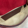 Gucci Blondie mini shoulder bag in red patent �?15711