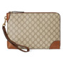 Gucci GG Emblem small business case, 821156 in beige fabric