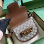 Gucci Horsebit 1955 mini rounded bag 760191 in GG Supreme - Default Title - View 8