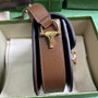 Gucci Horsebit 1955 mini rounded bag 760191 in GG Supreme - Default Title - View 5