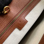 Gucci �?74155 Medium tote with Interlocking G Blue GG Supreme canvas