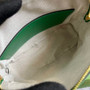 Gucci ‎�?02229 GG Matelassé leather small bag green