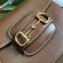 Gucci Horsebit 1955 mini rounded bag 760191 in brown leather - Default Title - View 6