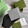 ‎Gucci ‎625559 GG embossed bi-fold wallet Gray - Default Title - View 2