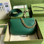 Gucci 699268 Blondie shoulder bag green leather