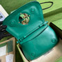 Gucci 699268 Blondie shoulder bag green leather