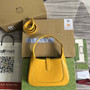 Gucci �?36709 Jackie 1961 small shoulder bag yellow leather