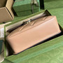 Gucci Deco small shoulder bag in Rose Beige leather ‎740834 - Default Title - View 3