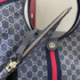 Gucci Giglio large tote bag 853971 blue and white GG denim