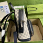 Gucci Ophidia GG small backpack 547965 in blue leather - Default Title - View 4