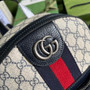 Gucci Ophidia GG small backpack 547965 in blue leather